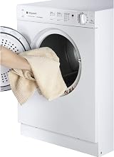Hotpoint NV4D01P First Edition 4kg Freestanding Front Vented Tumble Dryer White view 5