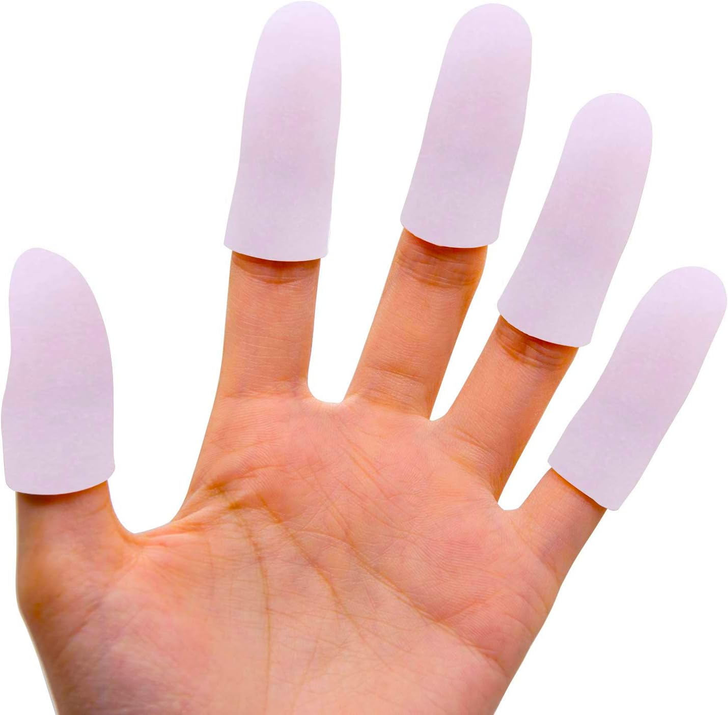 Bukihome 12 Pack Finger Protectors, Finger Cots, Finger Sleeves to