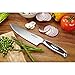 LauKingdom Chef Knife, High-carbon Stainless Steel Blade Multipurpose Chefs Knives with Sharp Straight Edge for Chopping, Mincing, Slicing and Dicing, 8-Inch Kitchen Knife