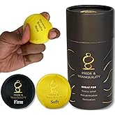 Pride & Tranquility Hand Therapy Exercise Stress Ball - Two-Density Stress Balls & Grip Strength Trainer for Adults for Anxiety Stress Relief