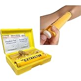 Finever Insect Bug Bee Sting Snake Bite Venom Extractor Suction Kit Tool Pump First Aid Safety Fast Emergency for Hiking Backpacking Camping Yellow Color