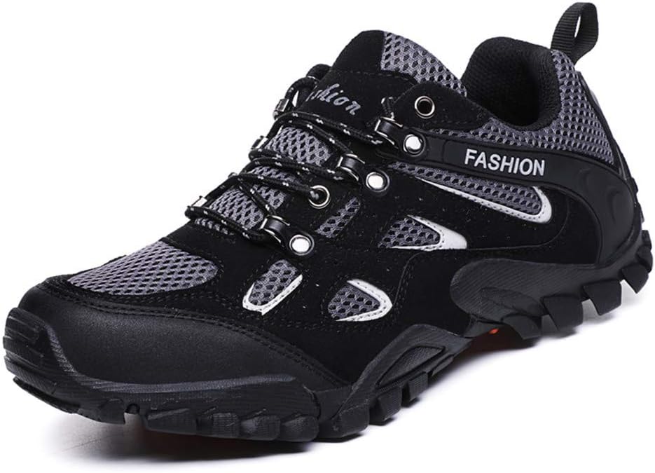 BIGFIRSE Men's Outdoor Sports Hiking Shoes Climbing Summer Spring Fashion Sneakers Athletic Trekking Walking Breathable Soft