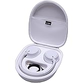LTGEM Case Compatible with Sony WH-CH720N / WH-CH520 / WHCH710N / WH-CH510 Noise Canceling Headphones Over The Ear Headset, White