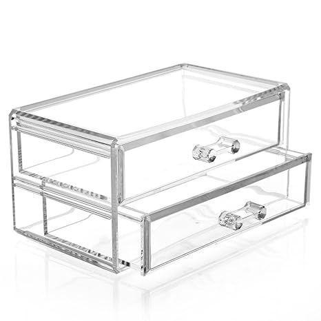 Drawers Make Up Organizer Acrylic Cosmetic Store Organizer Drawer