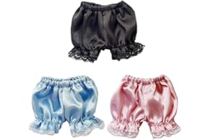 niannyyhouse 15cm 20cm Plush Doll Clothes Shorts Lace Bottoms Dolls Dressup (A2-20cm)