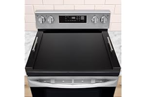 CENLEOHA 30"x22" Noodle Board Stove Cover for Electric Stoves & Gas Stoves, Bamboo Ranges Stovetop Cover for Extra Counter Space, Also Sink Cover & Serving Tray