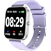 Choiknbo Smart Fitness Tracker Watch with Heart Rate Monitor, Activity Tracker with Pedometer, Sleep Monitor, Calories & Step Counter, Waterproof Smart Watch for Women Men Fitness Watch for Sports