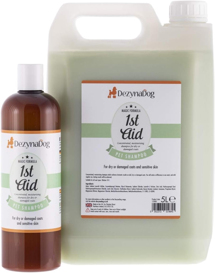 DezynaDog Magic Formula 1st Aid Medicated Dog Shampoo for Itchy Skin, Dog Shampoo Sensitive Skin, Itchy Dog Shampoo - Image 3