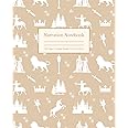 Narration Notebook College Ruled | Composition Notebook for Kids | Enchanted Forest: Narration Notebook | Tools for Charlotte Mason Homeschool