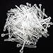 Disposable Plastic Cocktail Picks Fruit Forks Cocktail Sticks Plates Picks Cake Forks Dessert Forks Party Supplies (500pcs Clear)