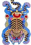 Generic Tiger Rugs 3x5 Feet 100% Woolen Tibetan