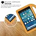 Fire 7 2017 Kids Case, Fire 7 2015 Kids Case - DiHines Light Weight Shock Proof Handle Friendly Stand Kid-Proof Case for All New Amazon Fire 7 inch Display Tablet Cover(Orange)