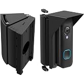 OLAIKE Adjustable 30 to 60 Degree Doorbell Angle Mount for B-link Doorbell, Nest Doorbell (Battery), Video Doorbell Wired/Pro/Pro 2/4/3/3 Plus/2nd Gen (2020 release)/2/1, R-ing Doorbell Holder