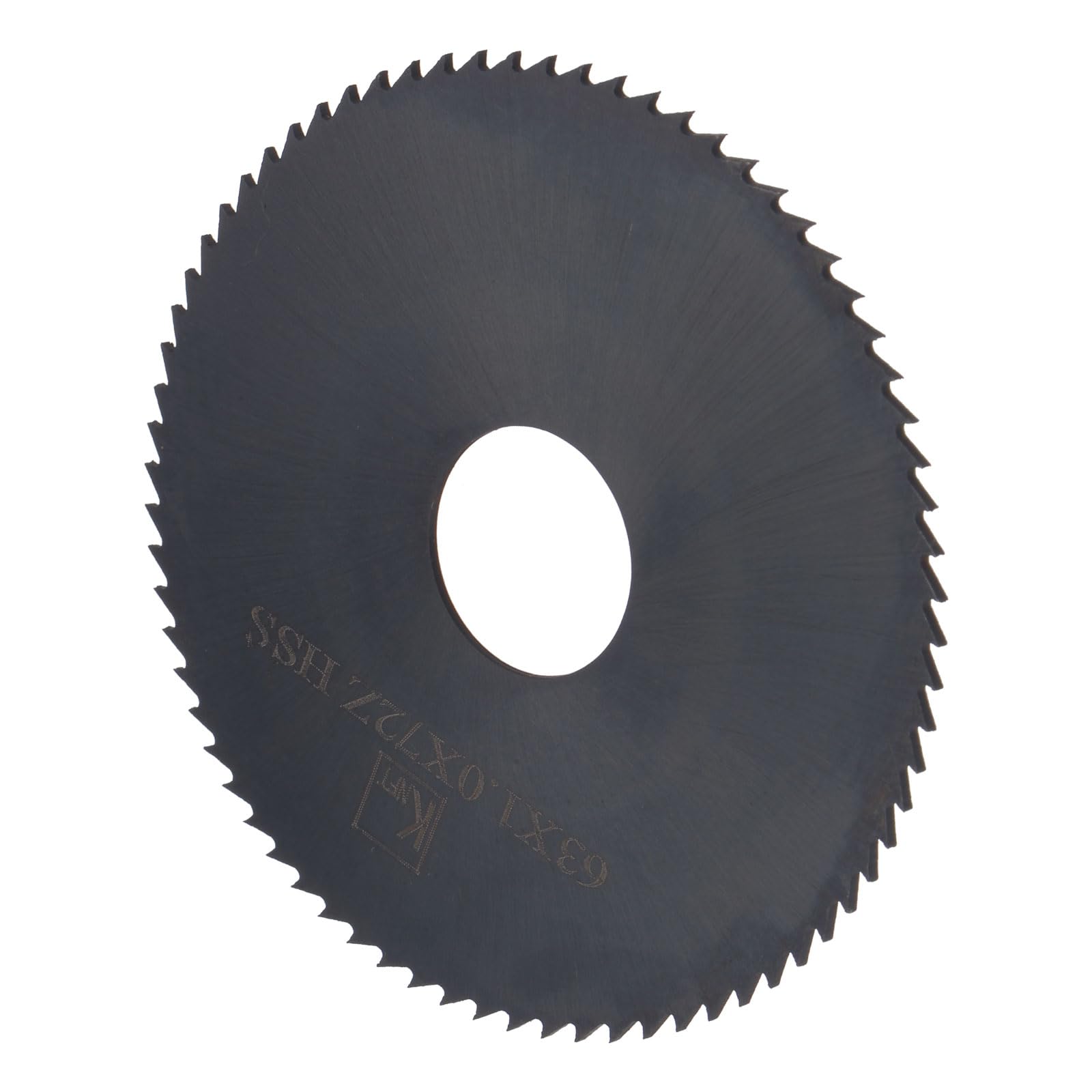 CoCud Circular Saw Blade, 63mm Dia 16mm Arbor 1mm Thick 72 Tooth, 6542 High Speed Steel (HSS) Wood Cutting Table Saw Blades Black - (Applications: for Metal Woodwork Plastic Aluminum)