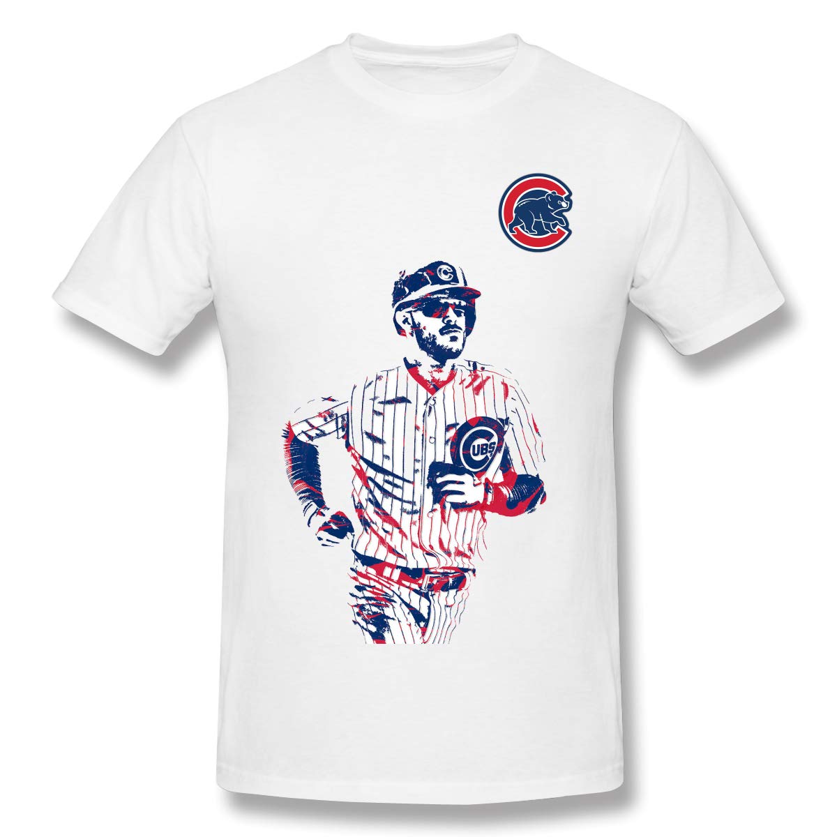 For Chicago Bryant Baseball Funny Cool Customized Graphic Tee Game Workout T Shirt