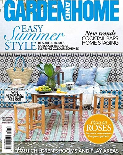 GARDEN AND HOME: BEAUTIFUL HOMES OUTDOOR TILE IDEAS INSPIRING COLOUR SCHEMES