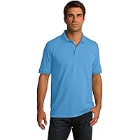 Clothe Co. Men's Big & Tall Short Sleeve Jersey Knit Polo Shirt