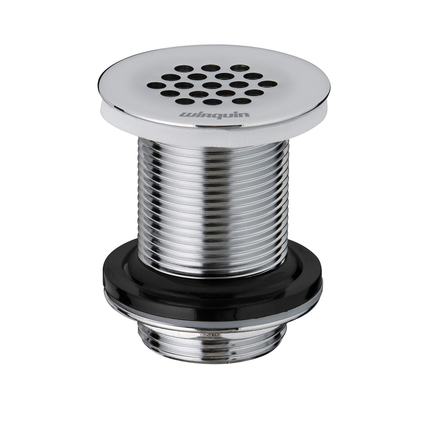 Wirquin 30723421 1.25" Brass Basin Waste 19 Hole Free Flow Grid, UNSLOTTED