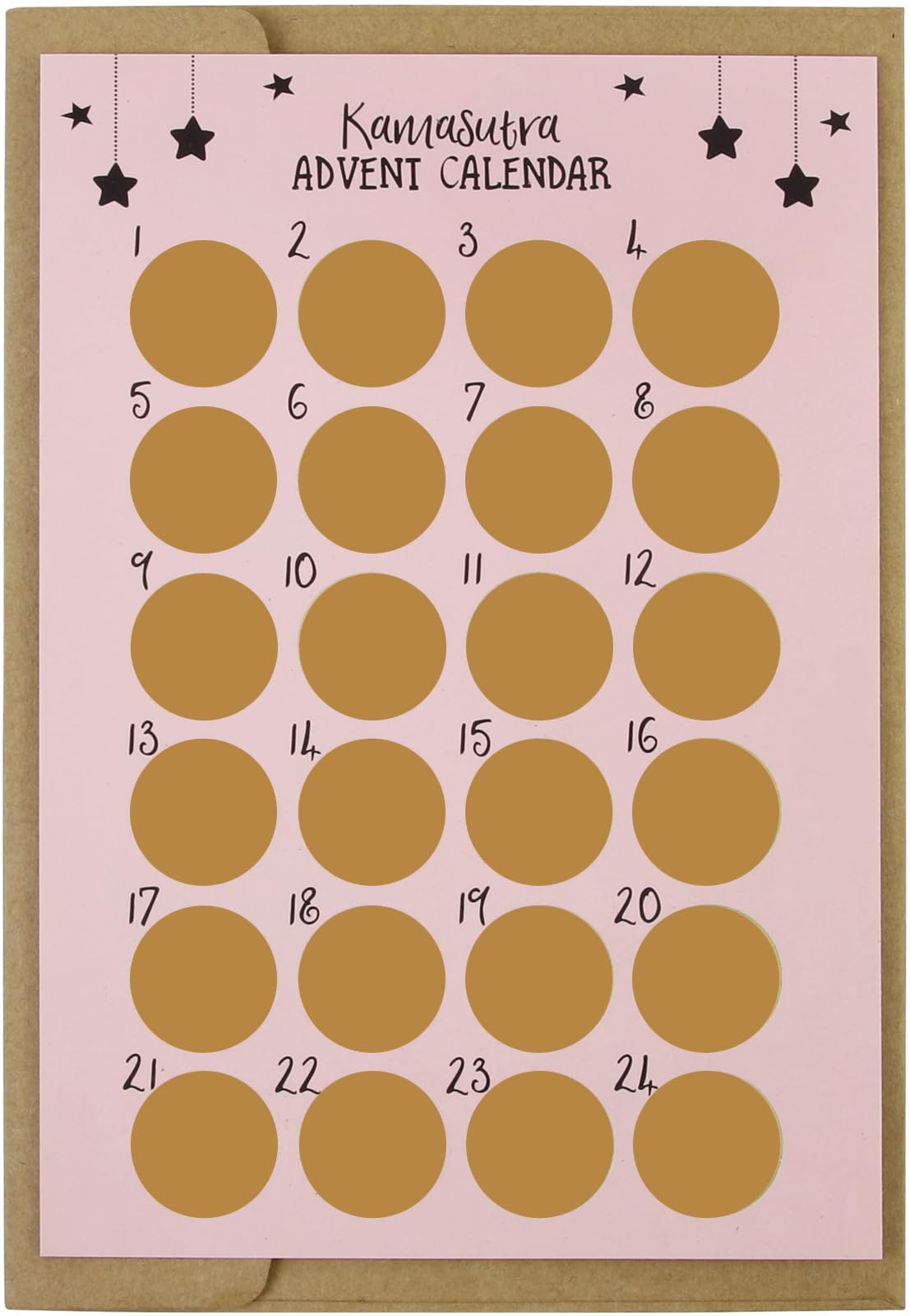 Advent Calendar Christmas Scratch Card - Advent Calendar - Surprise Funny Christmas Scratch Card - Naughty advent calendar - funny scratch card