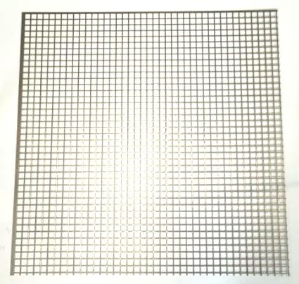 Niro Lochblech Quadratlochung 10/1 mm