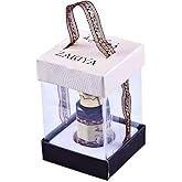 Naseem Zakiya Attar 12ml – Alcohol-Free, Unisex Oud Perfume Oil with Floral & Sandalwood Notes – Long-Lasting, Hypoallergenic & Skin-Friendly
