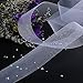 Sntieecr 25 Yards 2 Inch Stiff White Polyester Horsehair Braid for Polyester Boning Sewing Wedding Dress, Formal Gowns, Hat, DIY Bouquet Decorations