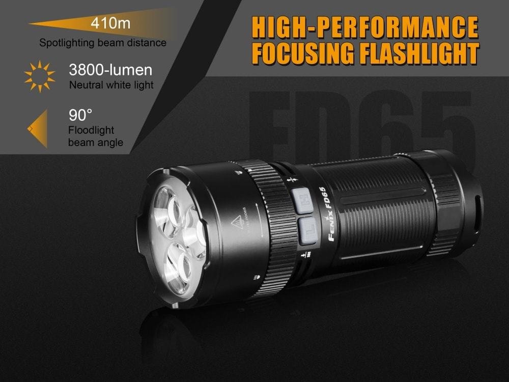 fenix fd65 focusable led flashlight Focus Fenix FD65 Focus Flashlight -