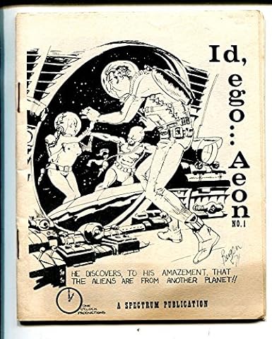 Amazon Com Id Ego Aeon 1 1971 Spectrum 1st Issue Superhero Comics 4 X 5 Vg Entertainment Collectibles