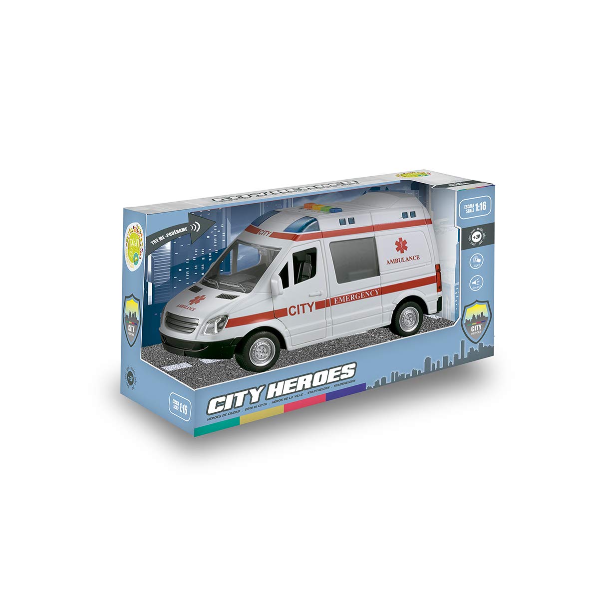 Tachan Ambulance Scale 1:16 (CPA Toy Group Trading S.L. 746T00459)