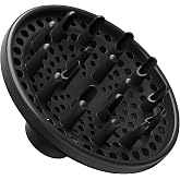 Volumizing Hair Diffuser Magnetic Hair Dryer Diffuser, Curl-Defining Attachment for Frizz-Free Curls Compatible with MIRACOMB BLDC Foldable Hair Dryer