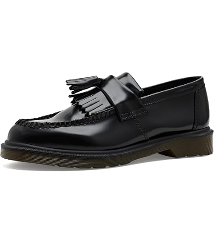 Amazon.com | Dr. Martens Adrian Quad Leather Platform Loafers