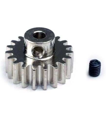 Amazon.com: Traxxas 3949X 19-Tooth Hardened Steel Pinion Gear (32