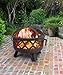 Landmann USA Garden Lights Sarasota Firepit Black Finish