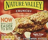 Nature Valley Crunchy Granola Bars - Apple Crisp - 8.9 oz - 12 Count - 6 Pack
