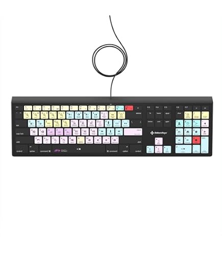 Amazon.com: Logickeyboard ASTRA2 Backlit Keyboard for Avid Pro