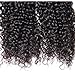 UNice Hair Kysiss Series Brazilian Curly Hair 1 Bundle Virgin Hair Weave 100% Unprocessed Human Hair Extensions Natural Color (12inch)