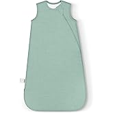 MEXXI Sleep Sack 1.0 TOG, Rayon Made from Bamboo Sleep Sack, Ultra Soft Wearable Blanket for Baby with 2-Way Zippers