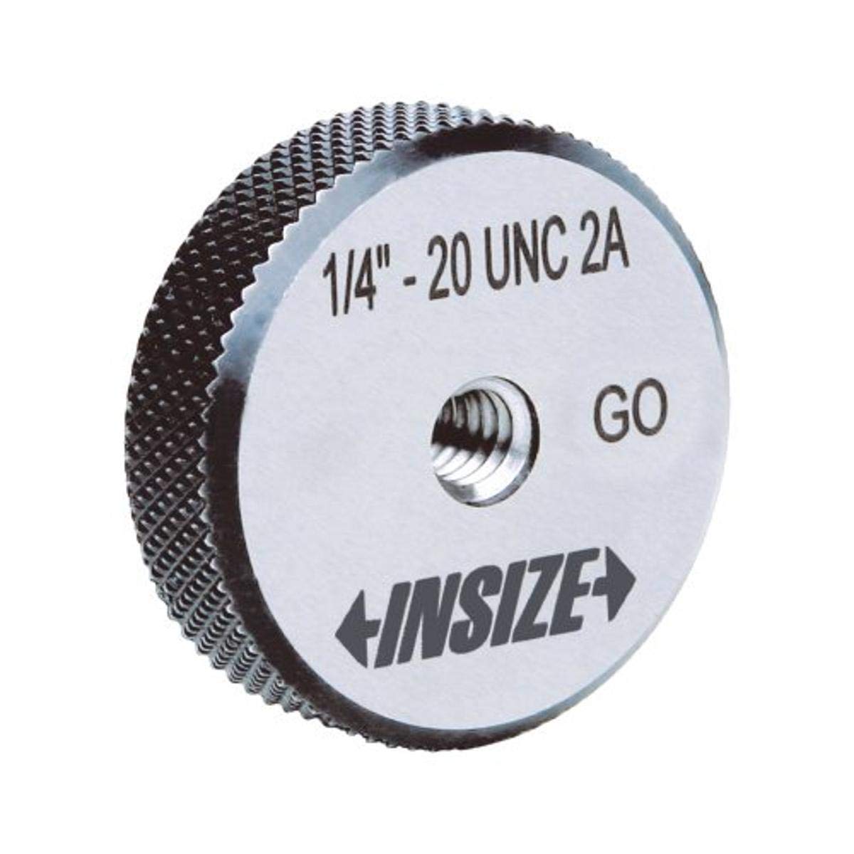 INSIZE 4121-9D2 American Standard Thread Ring Gage, GO, 2A, ANSI B1.2, 9/16-18 UNF