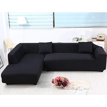 Amazon.com: Sand Sofa Slipcover SAFETYON Elastic Sofa Cover Sets L ...