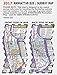 Streetwise Manhattan Bus Subway Map - Laminated Subway & Bus Map of Manhattan, New York (Michelin Streetwise Maps)