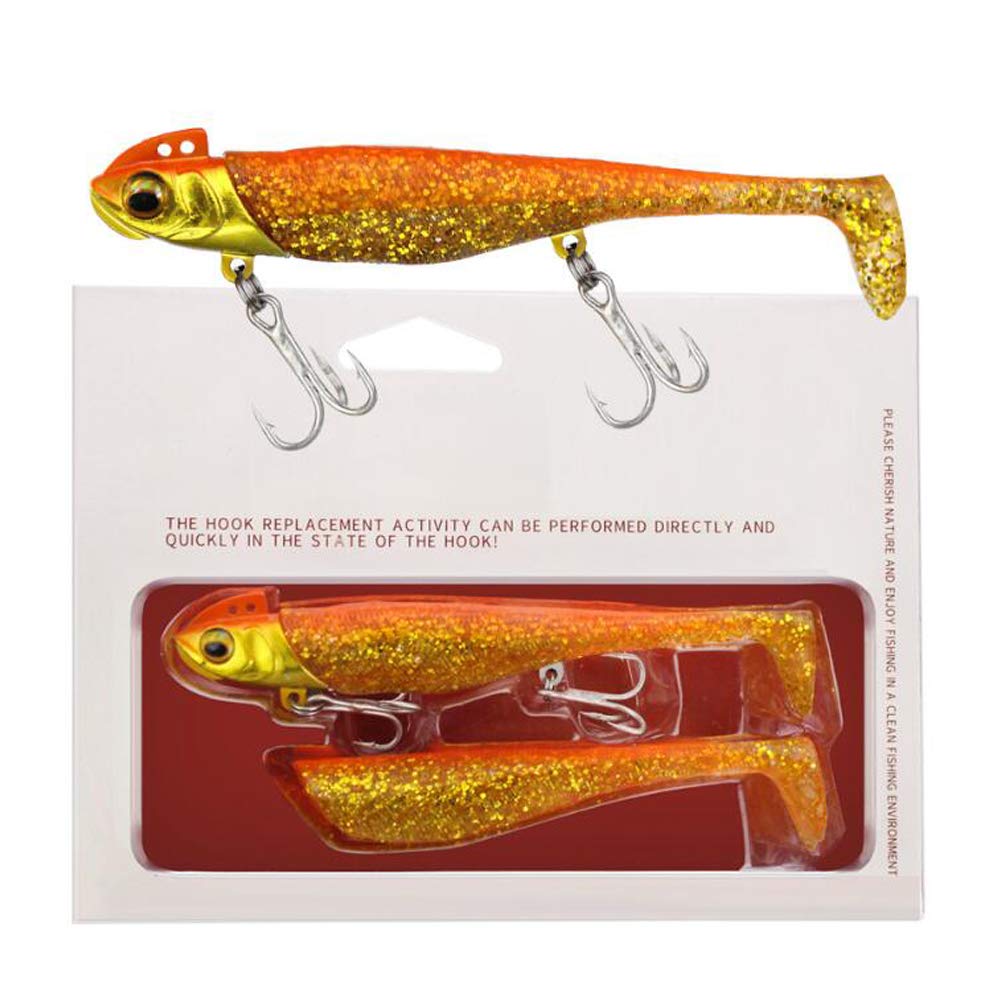 VOANZO Fishing Lures Set 3.54 inch/0.67 oz for Bass, Trout,Walleye,Pike and Musky Topwater Floating Hard Baits Swimbaits with Treble Hooks