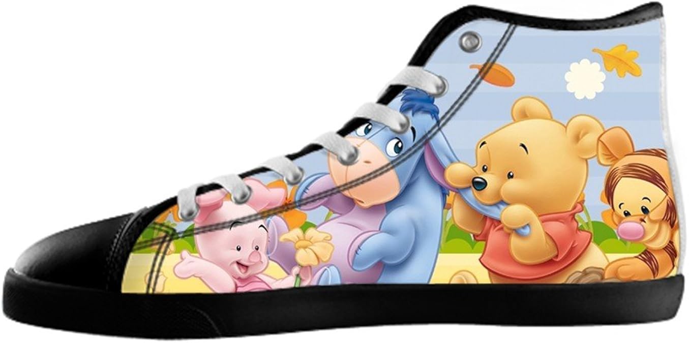 LeonBin Custom Sneakers The Pooh Bear High Top