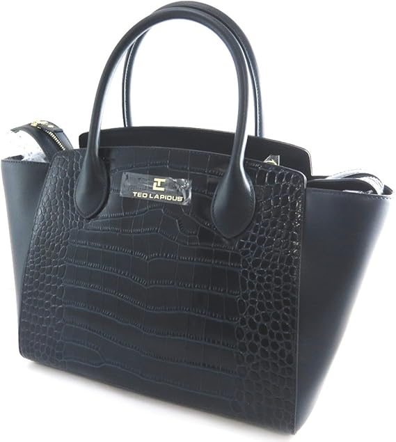 Amazon Navy Leather Handbags