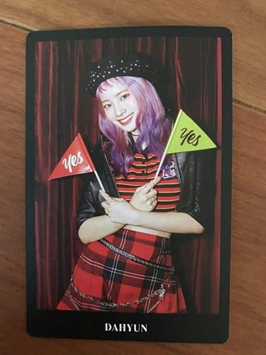 Amazon Co Jp Twice 韓国 アルバム Twice Yesoryes Yes Or Yes フォトカード トレカ 特典トレカ ダヒョン 黒 ホビー 通販