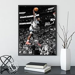 Basketball Superstar Anthony Edwards Signed Poster