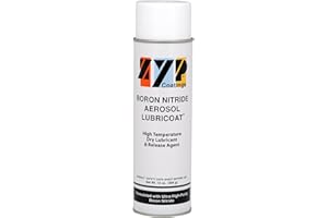 ZYP COATINGS BN Aerosol Lubricoat, 1 can (13 oz. Aerosol can) - Release Agent, High-Temperature Lubricant