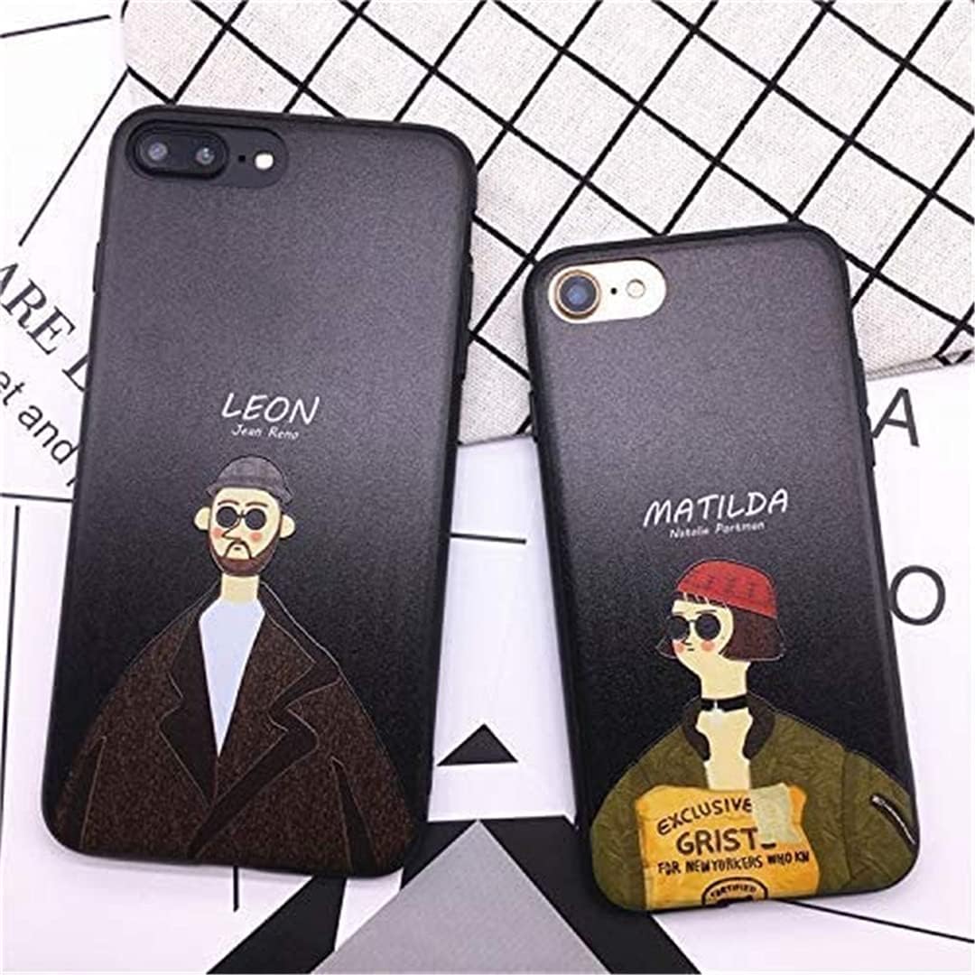 Amazon Co Jp スマホケース Iphone7 Iphone8 Iphonex Iphone ケース Iphone6 6 6plus 7 7plus 8 8plus スマホケース X Iphoneケース アイフォン かわいい スマホケース スマホカバー おしゃれ レオン マチルダ ブラック モノトーン Iphonexr Leon 男の人 家電 カメラ