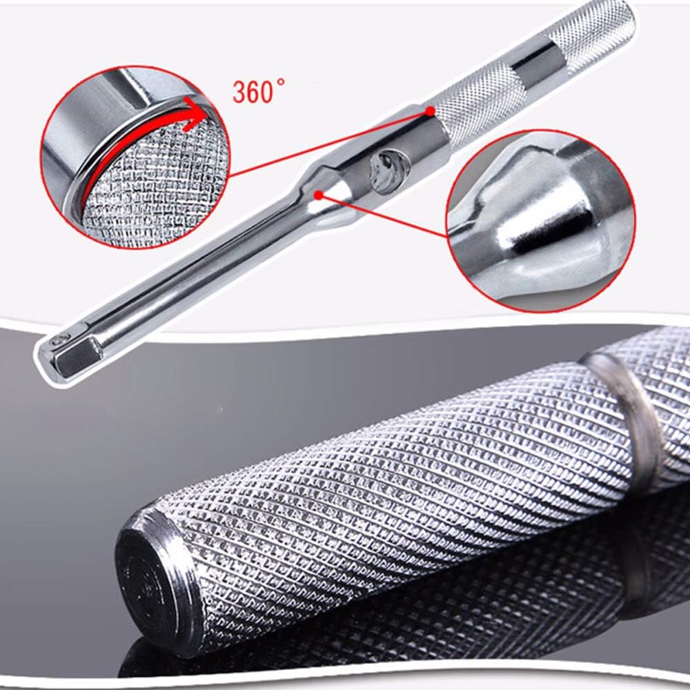 KvSrr Universal Tire iron Nut Lug Wrench 4 Way Detachable and Portable Pockets size 17mm 19mm 21mm 23mm: Home Improvement