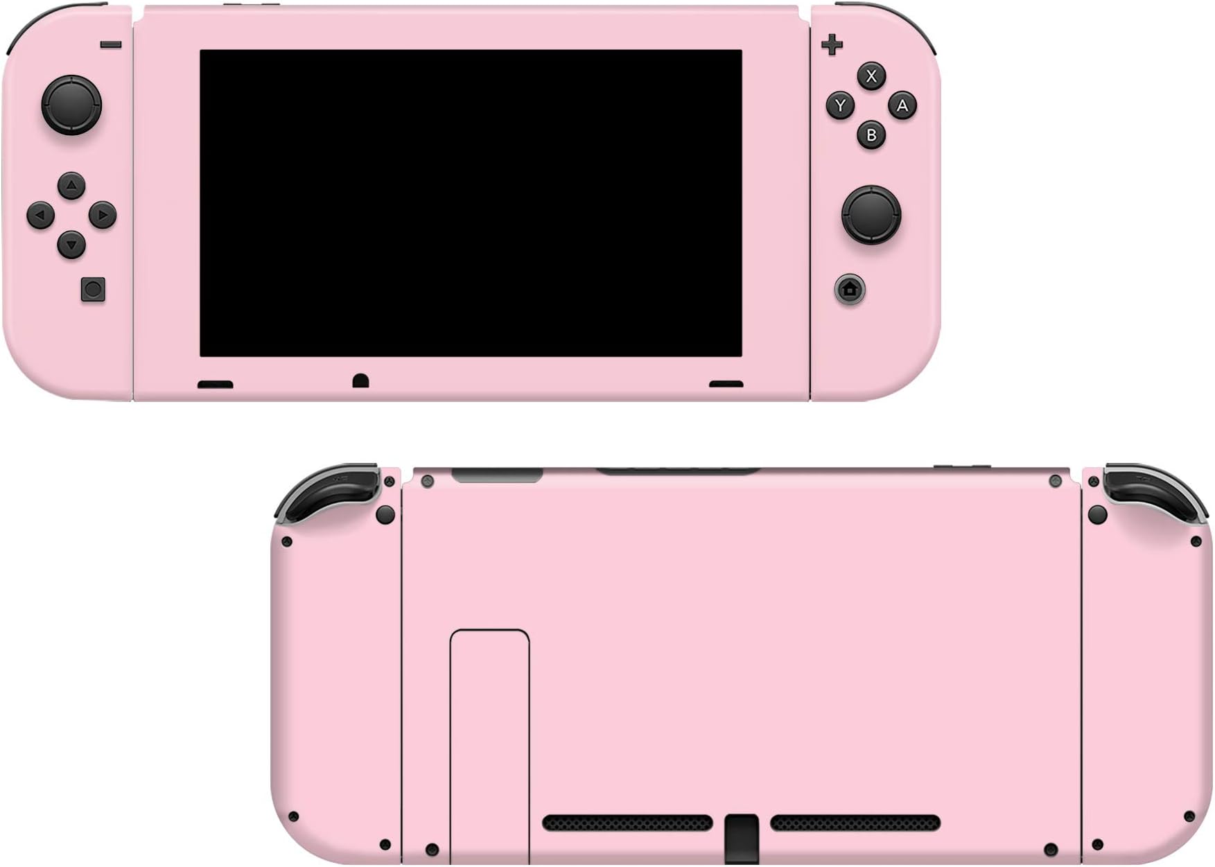 Solid Pastel Pink Vinyl Skin for Nintendo Switch 3M Premium Vinyl 3M overlaminate (Console)