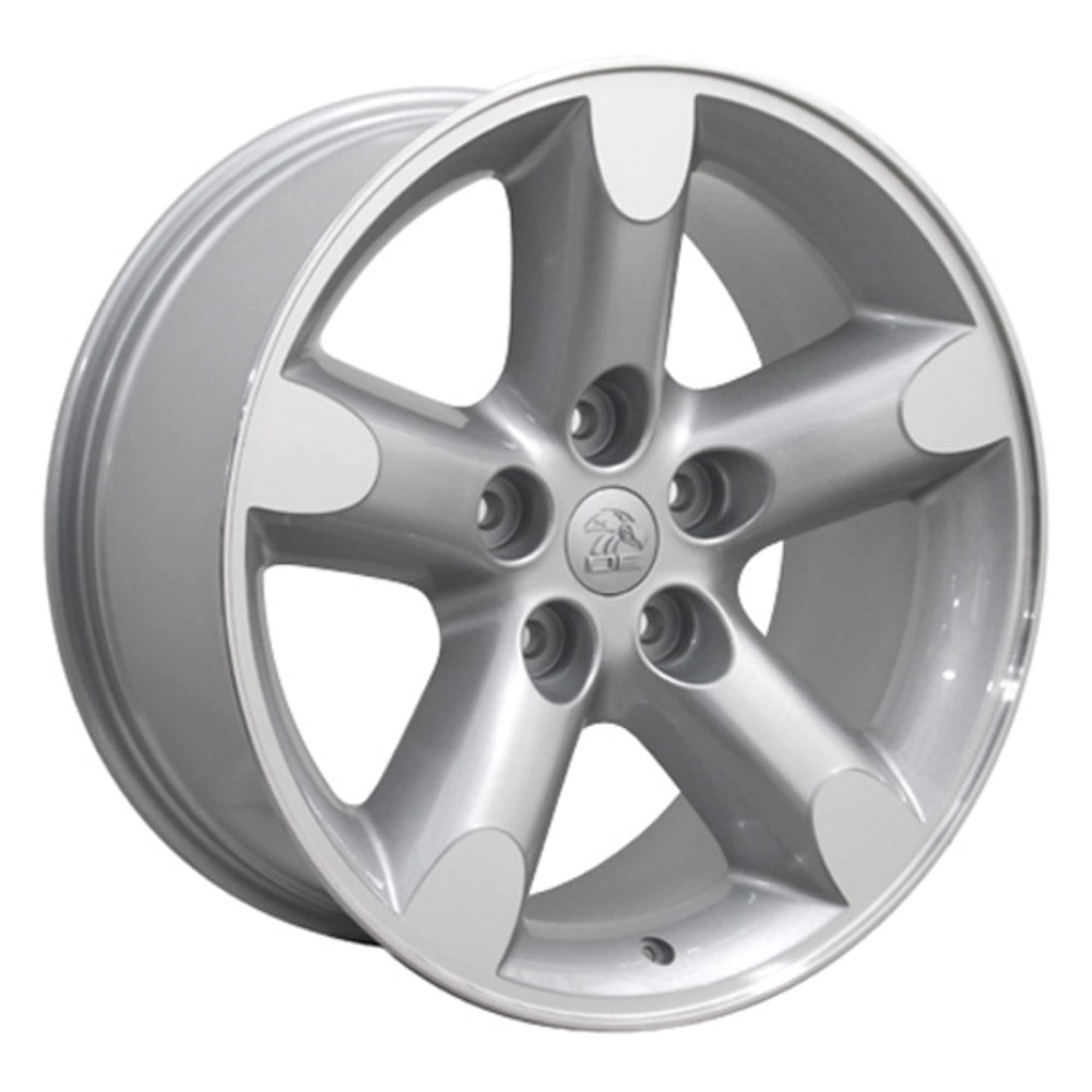 Llanta OE Wheels DG56 de 20 pulgadas para Ram 1500 Style 5x139.7 20x9, color plateado brillante mecanizado - Hollander 2267 (1)